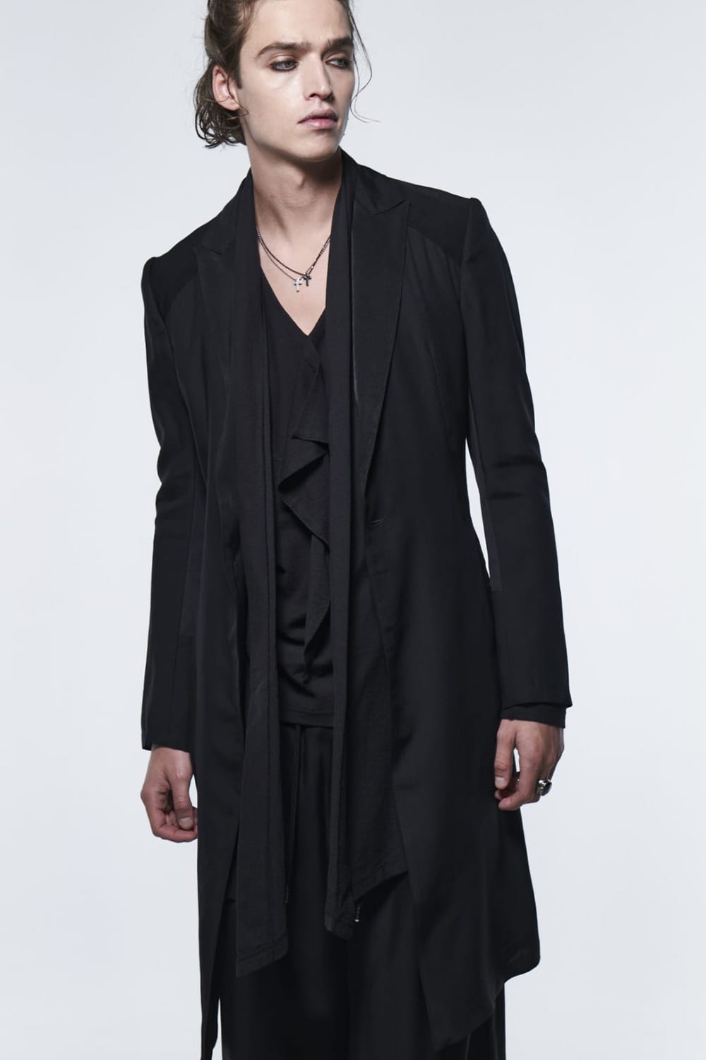 フレア ピークドジャケット