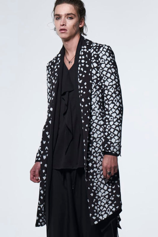 Flare Jacket Black Leopard