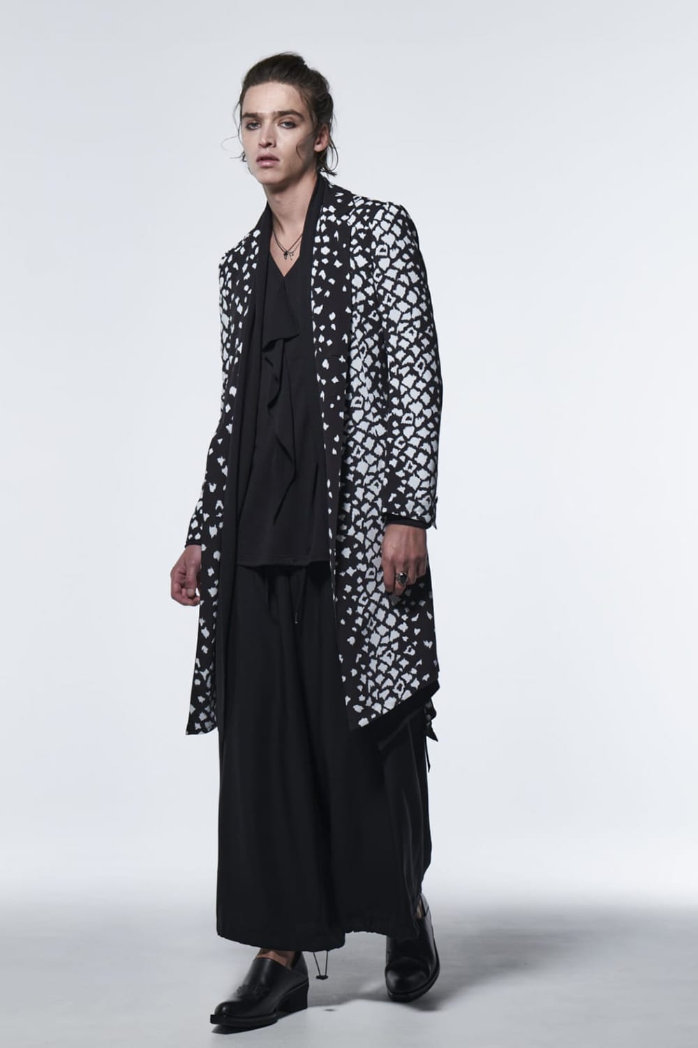 Flare Jacket Black Leopard