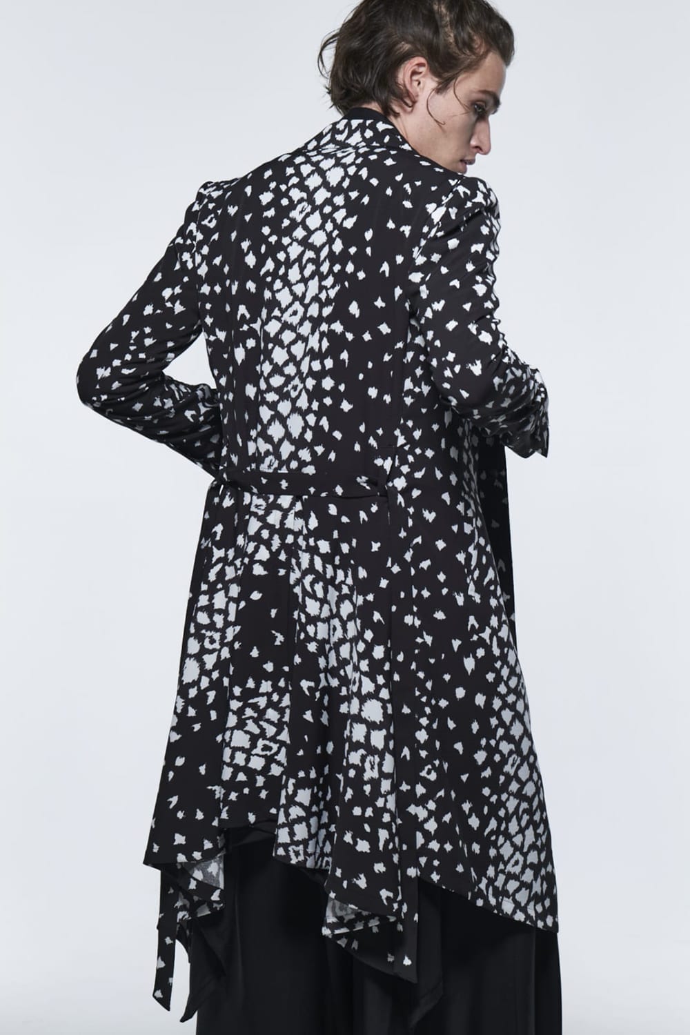 Flare Jacket Black Leopard