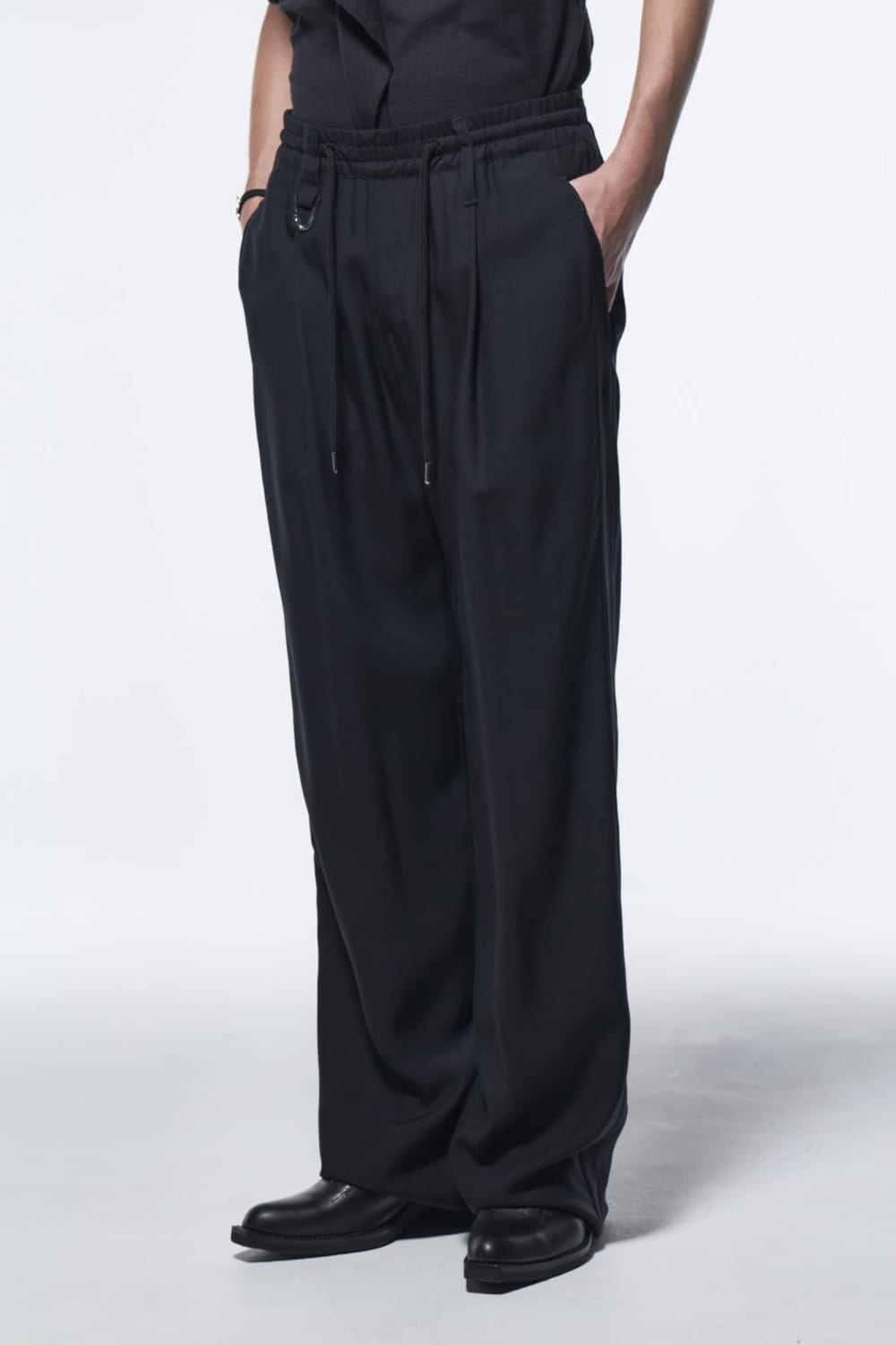 Side Tape Easy Wide Slacks