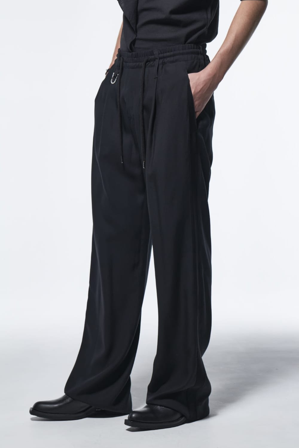 Side Tape Easy Wide Slacks