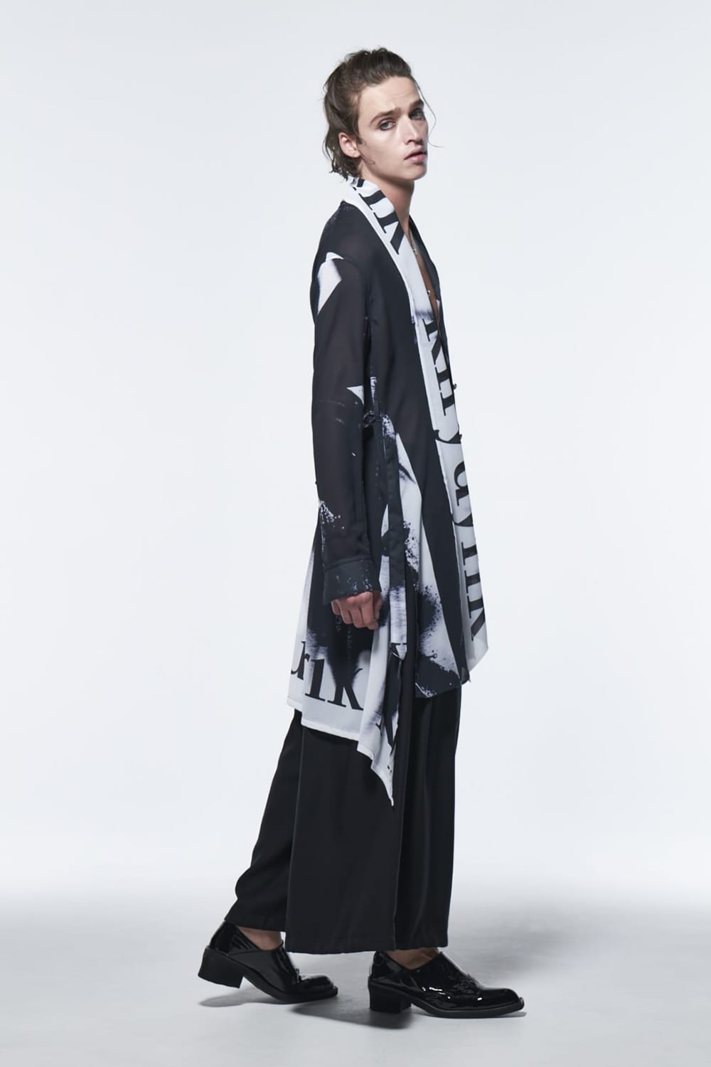 Sharring Wide Tuck Slacks