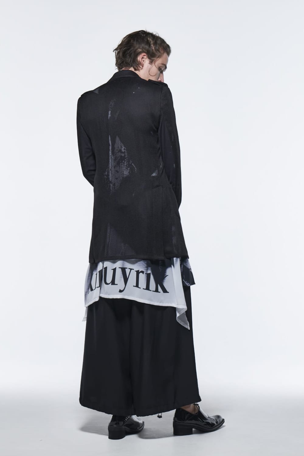 Sharring Wide Tuck Slacks