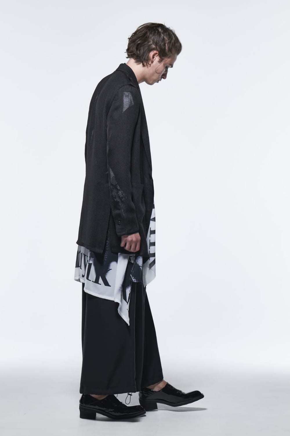 Sharring Wide Tuck Slacks