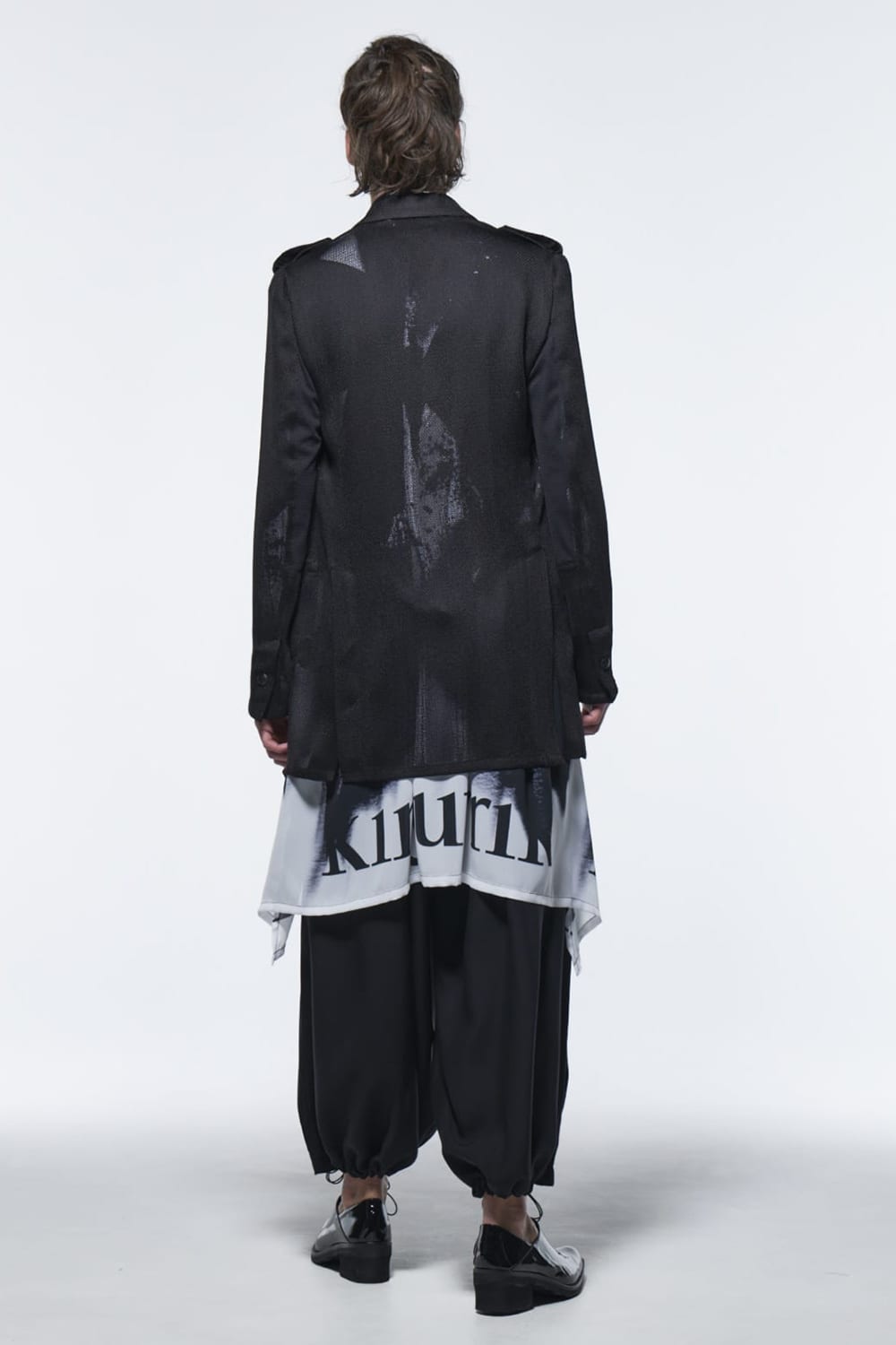 Sharring Wide Tuck Slacks