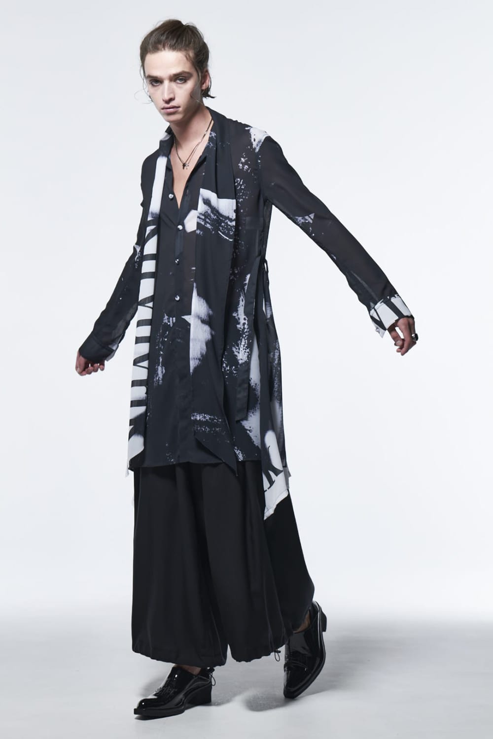 Sharring Wide Tuck Slacks