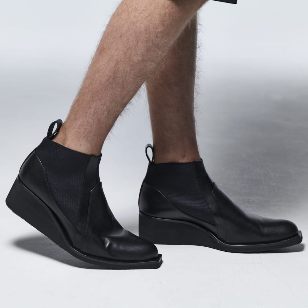 Side Gore Heel Boots