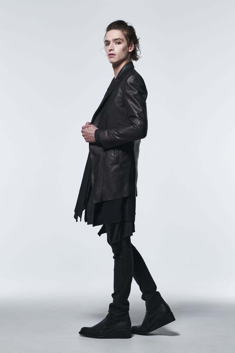 Python Side Gore Heel Boots