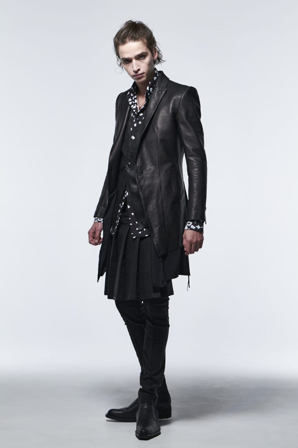 Python Side Gore Heel Boots