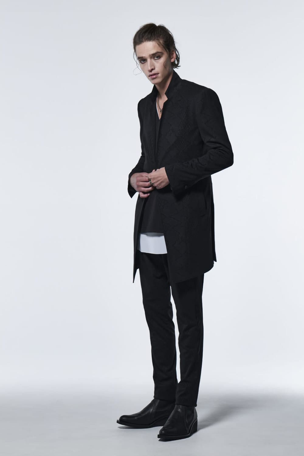 Python Side Gore Heel Boots