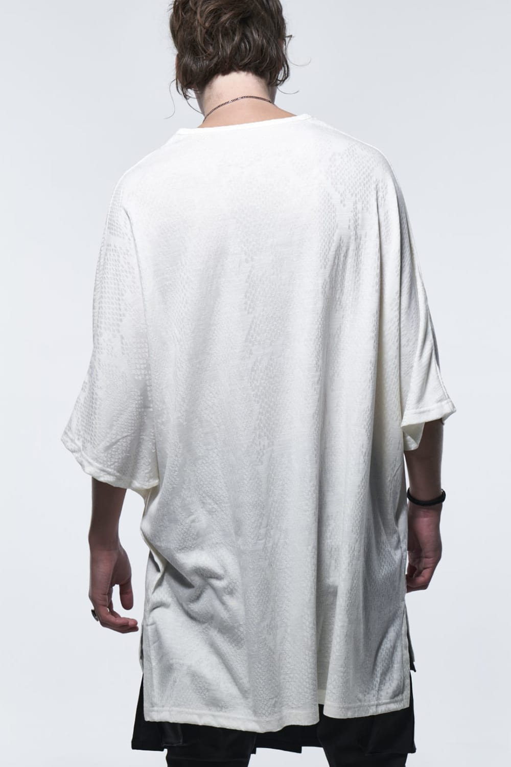 ドルマン ヘンリーTシャツ ホワイト