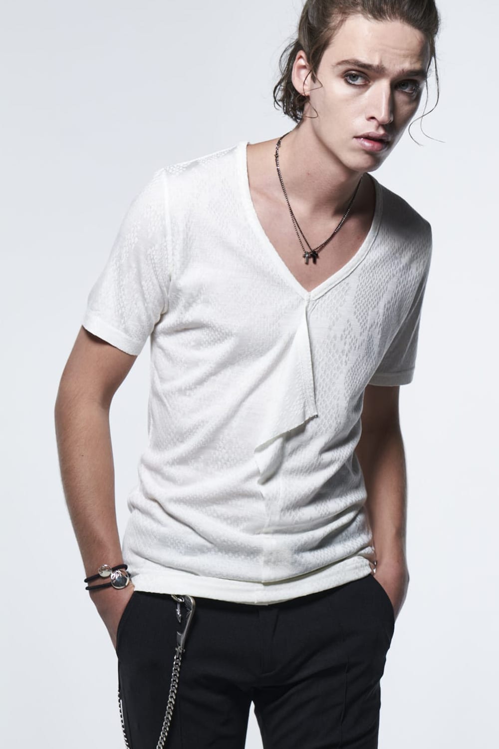 フリルTシャツ ホワイト