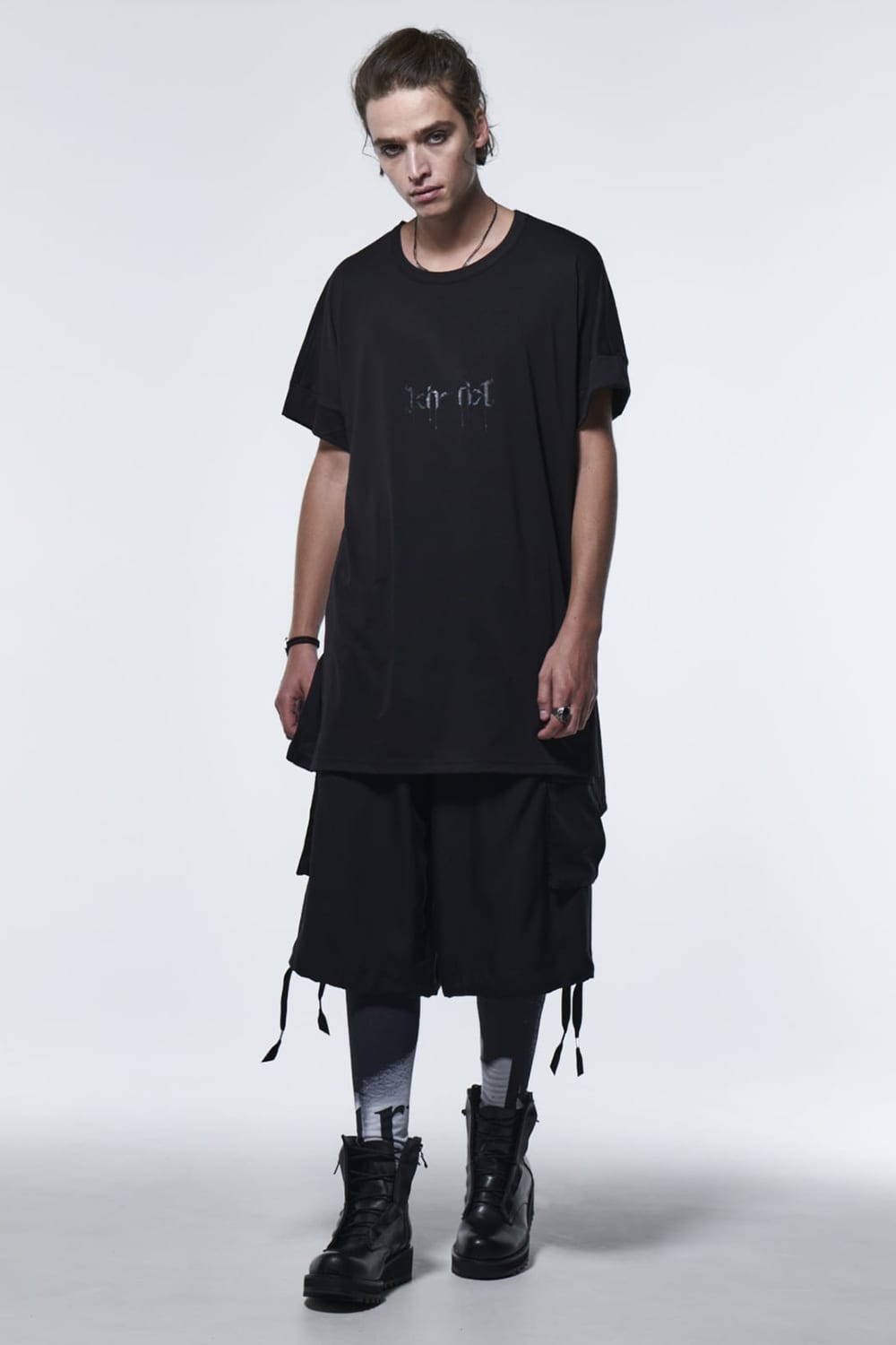 ドルマンスリーブTシャツ ブラック