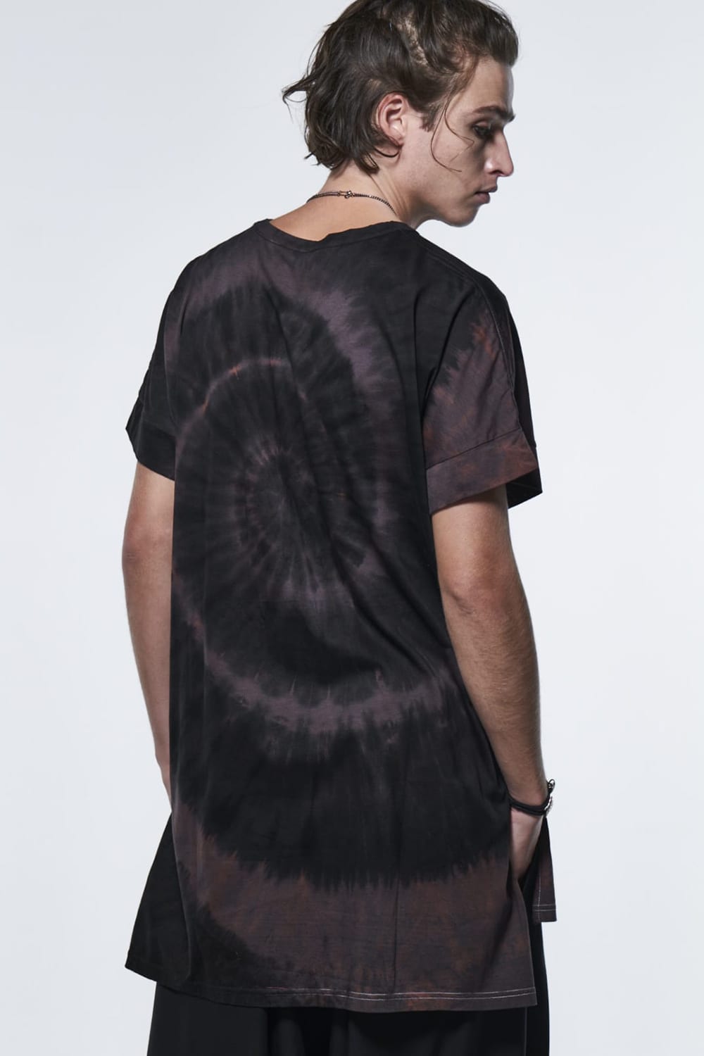 ドルマンスリーブTシャツ ブラック & グレー