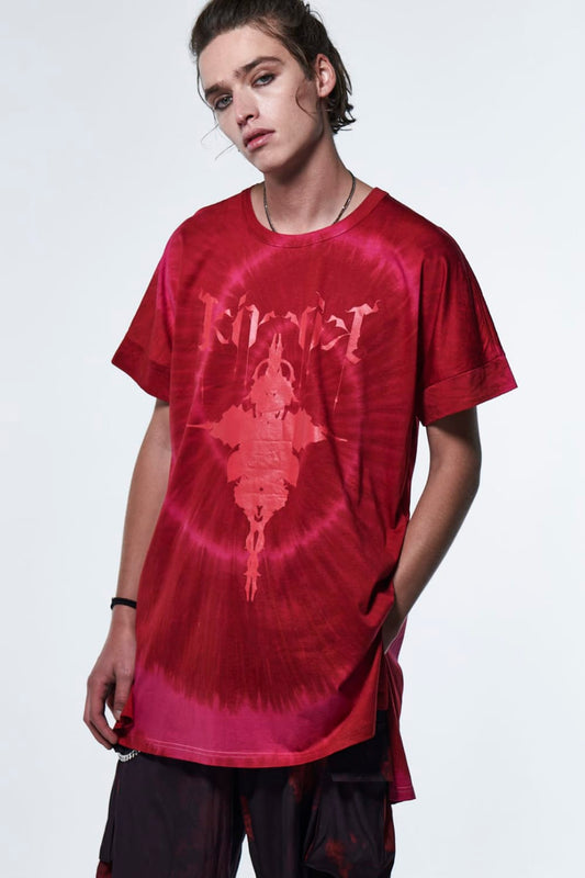 Dolman Sleeve T-Shirt Red & Pink