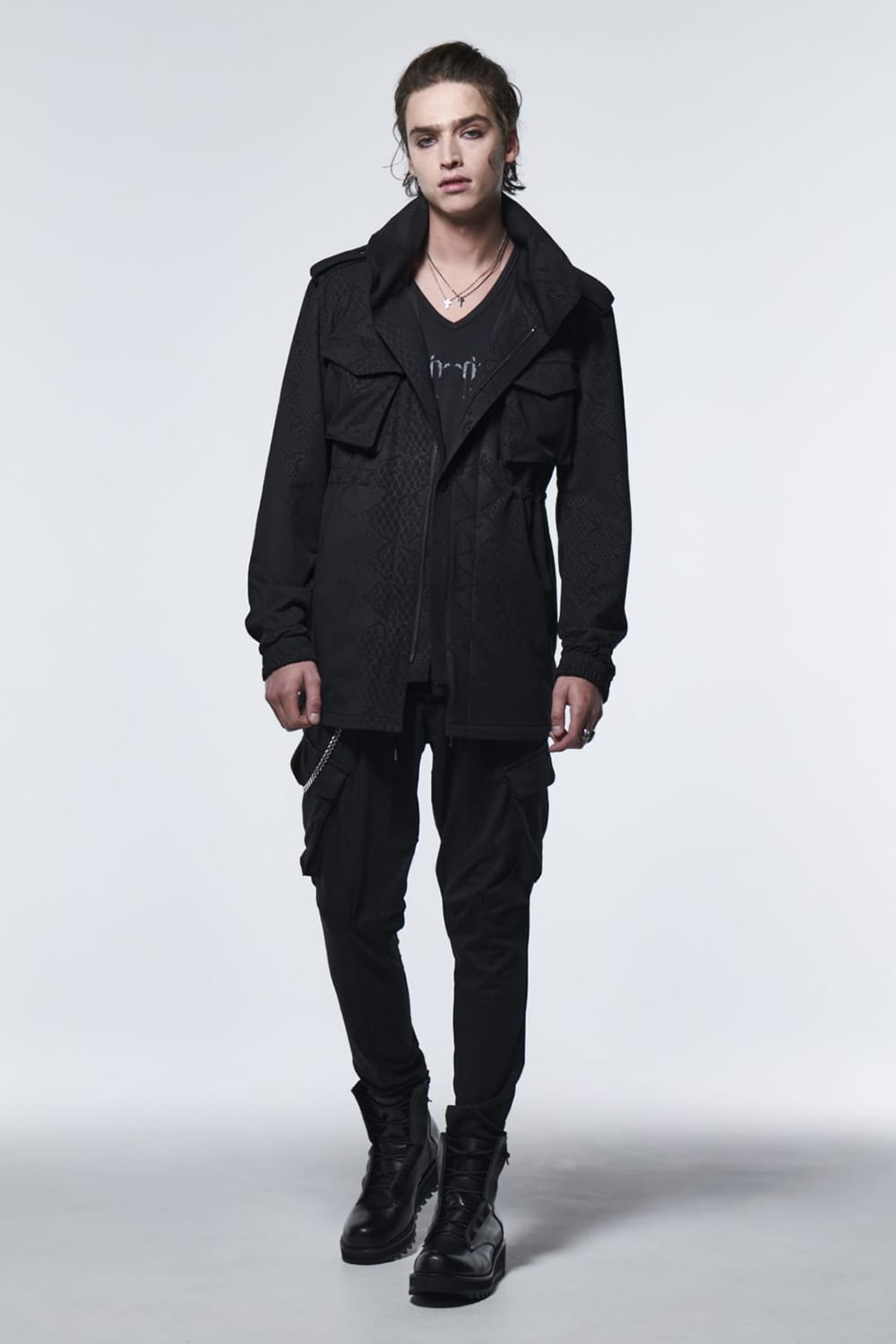 Kimono Sleeve T-Shirt Black