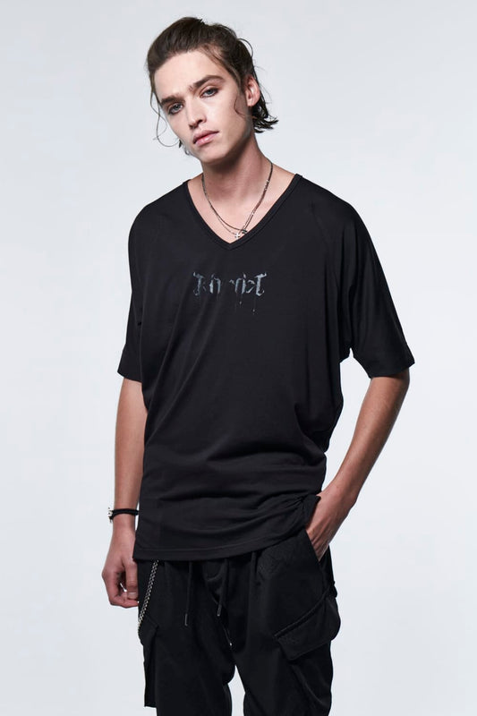 Kimono Sleeve T-Shirt Black