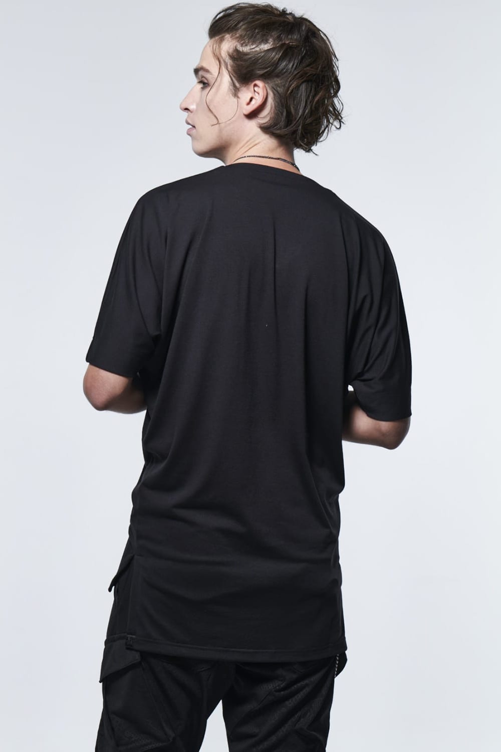 Kimono Sleeve T-Shirt Black
