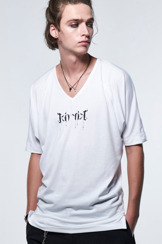 Kimono Sleeve T-Shirt White