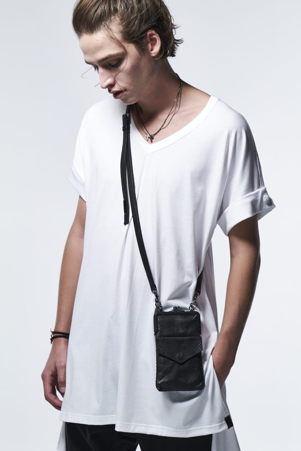 Pochette + Belt Python Leather