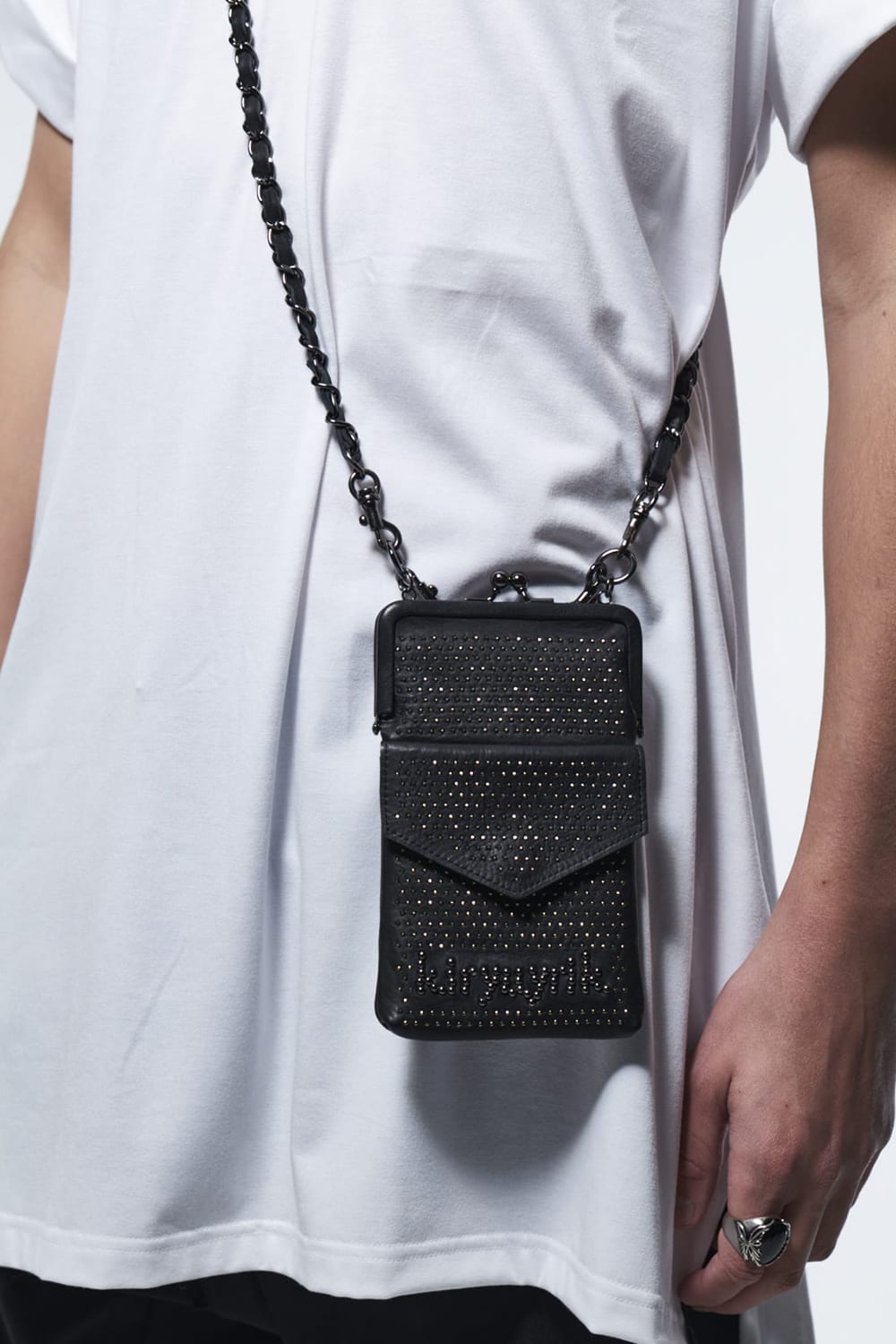 Pochette + Chain Belt Cow Leather