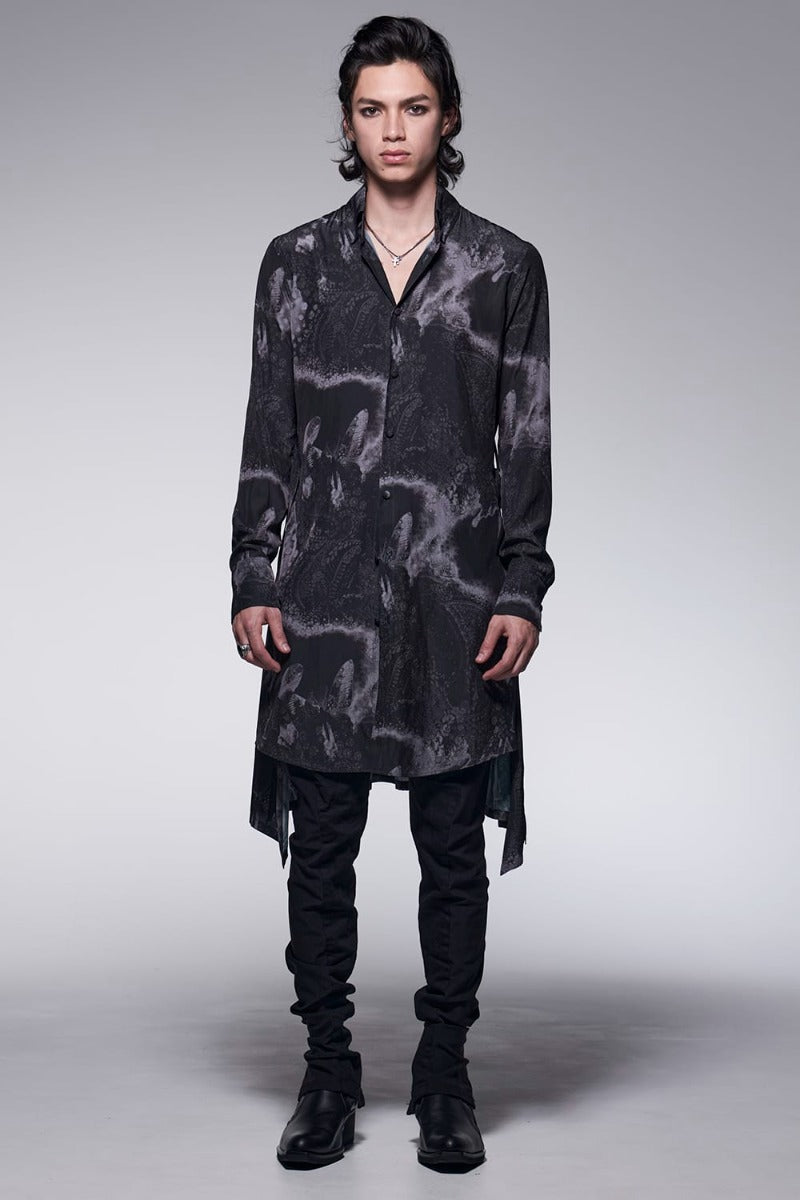 Denim & High Tension Jersey Combination Curve Pants