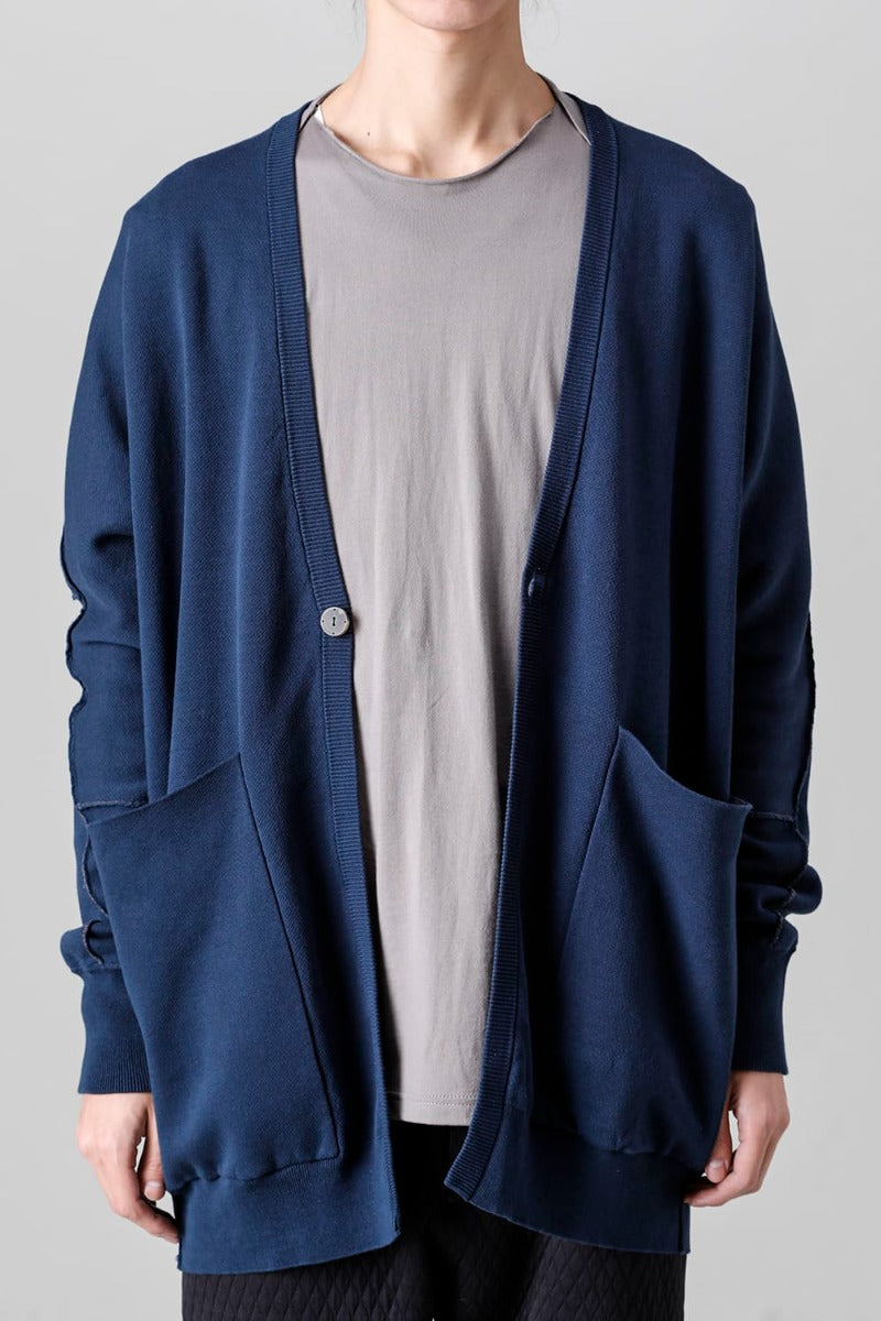 Cardigan cotton   Blue Gray