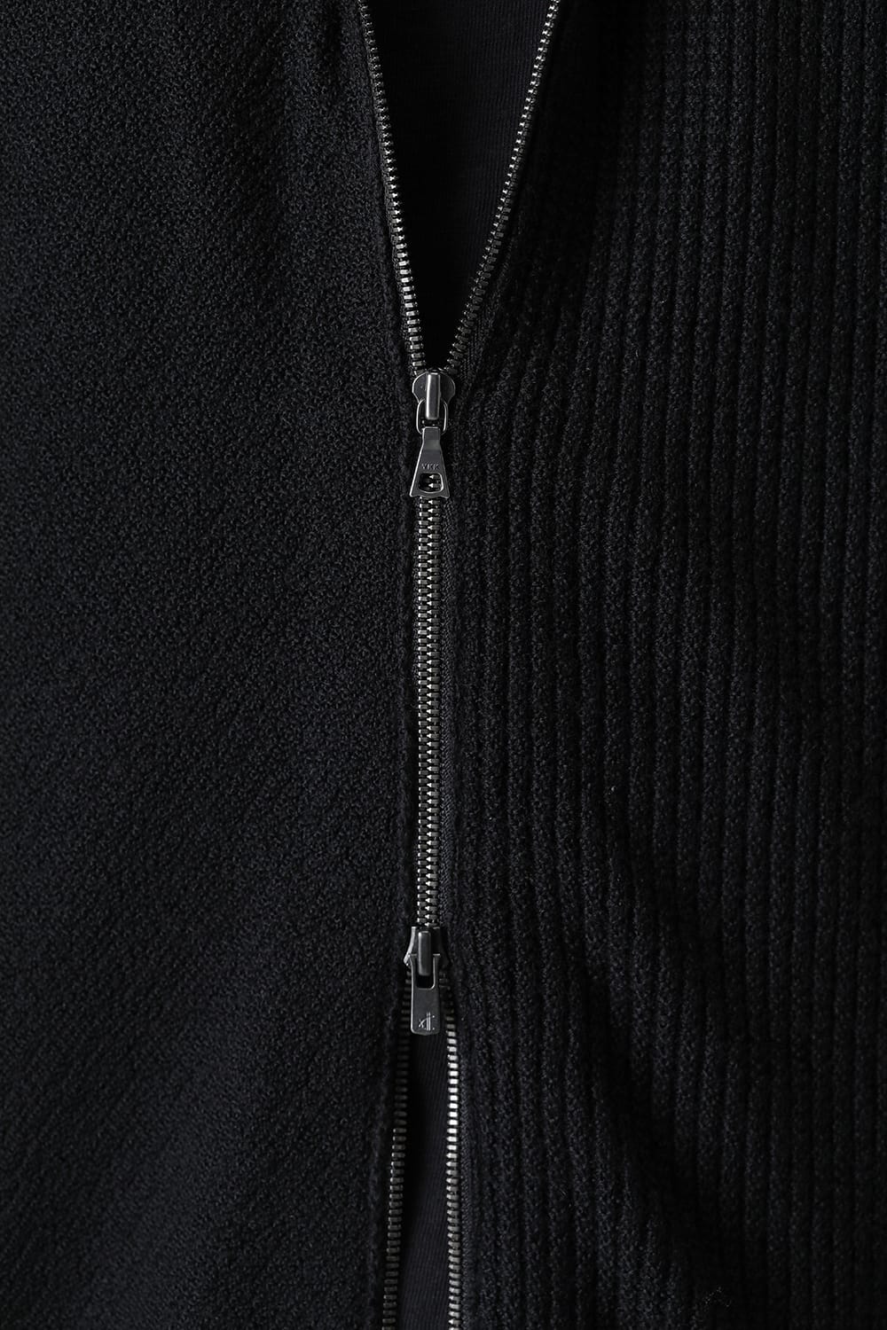 Cardigan merino wool Black