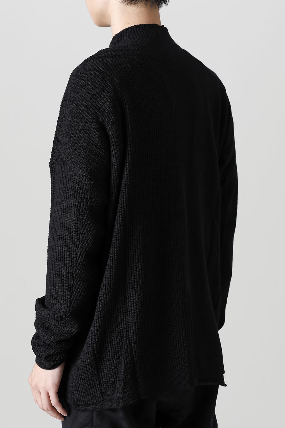 Cardigan merino wool Black