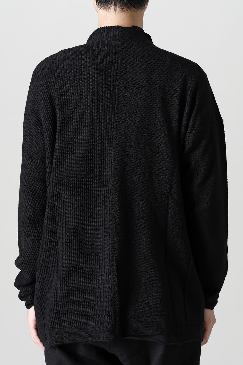 Cardigan merino wool Black