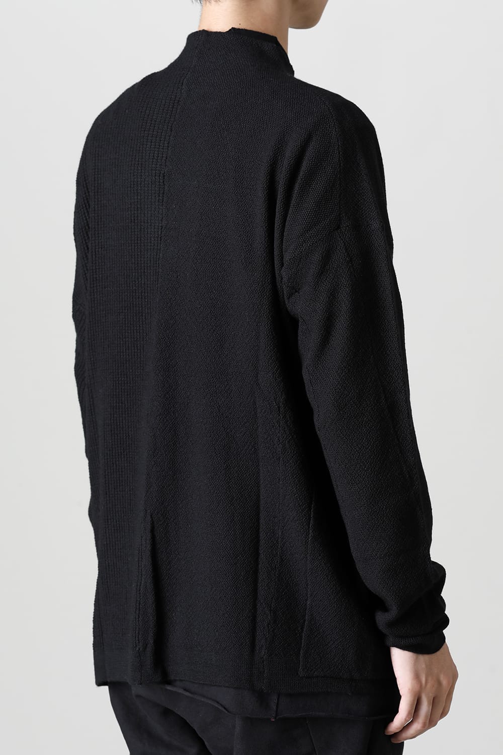 Cardigan merino wool Black