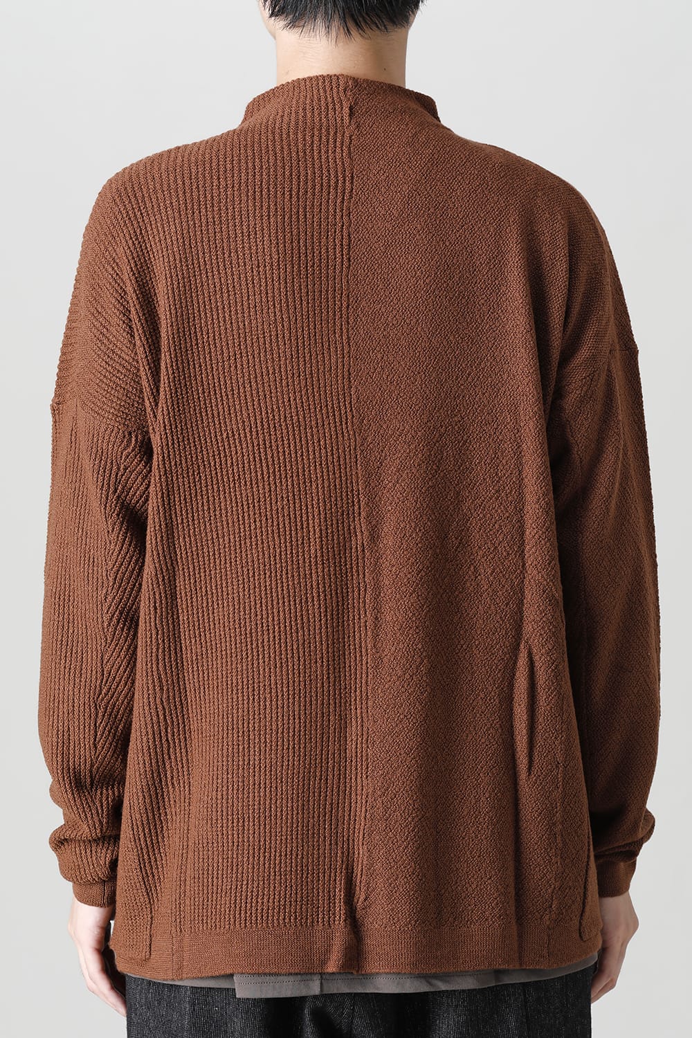 Cardigan merino wool Camel