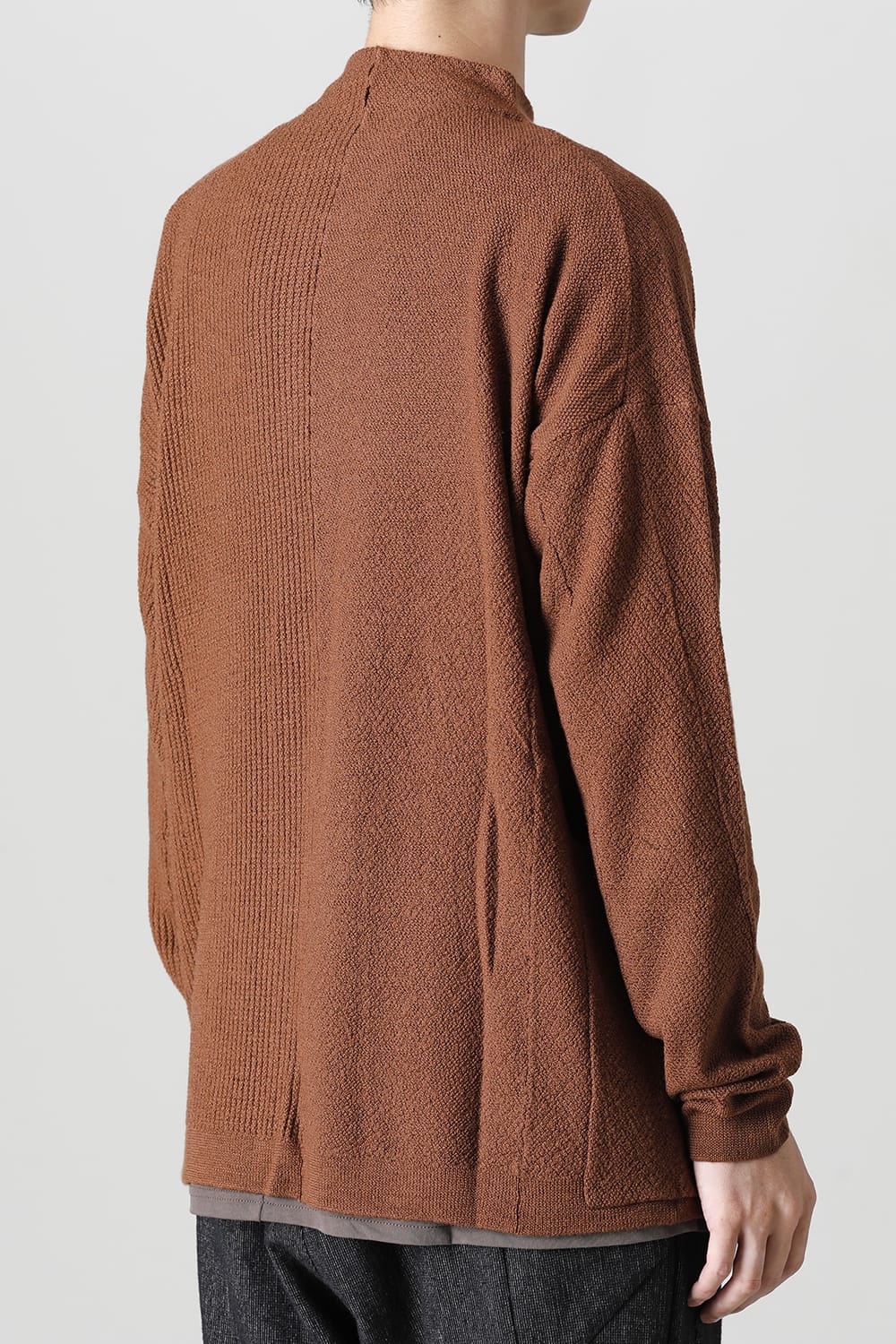 Cardigan merino wool Camel