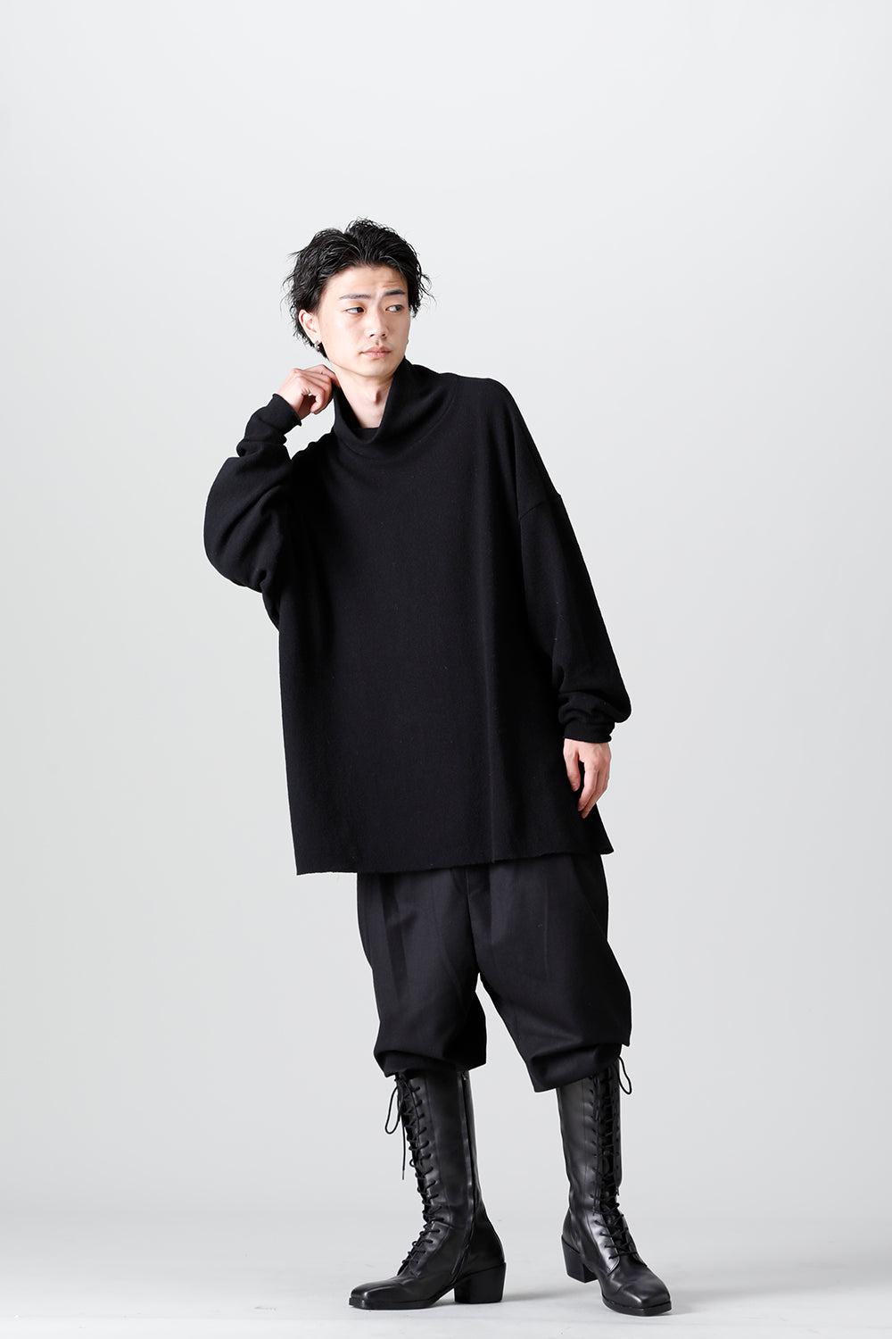 kosumosu pullover Black