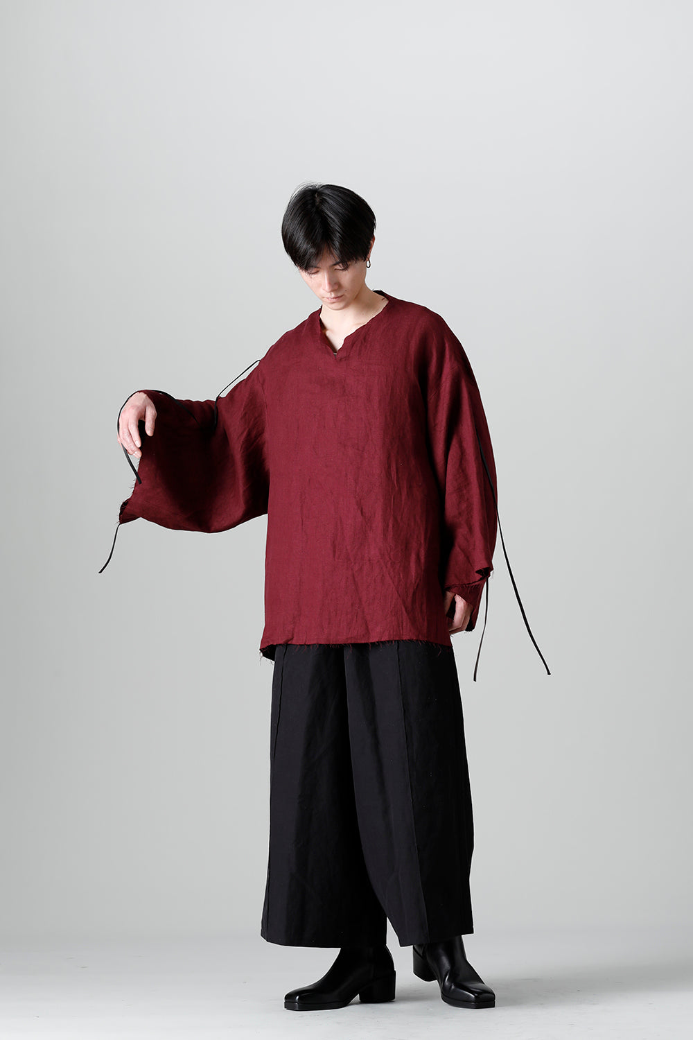 Enbaku Pullover Bordeaux
