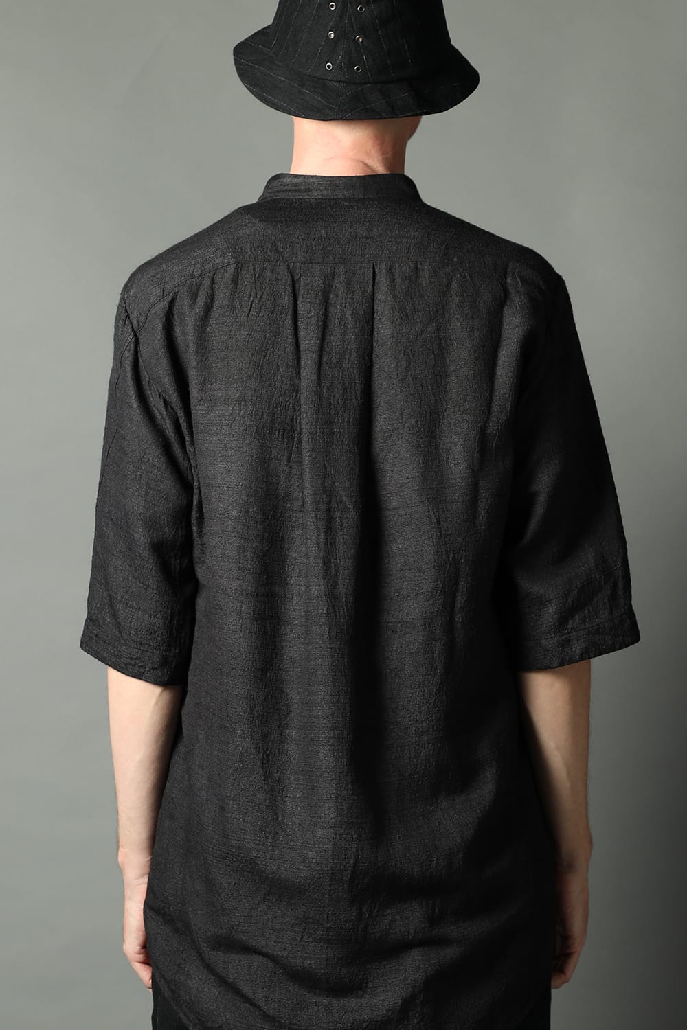 Short sleeve shirt wild silk