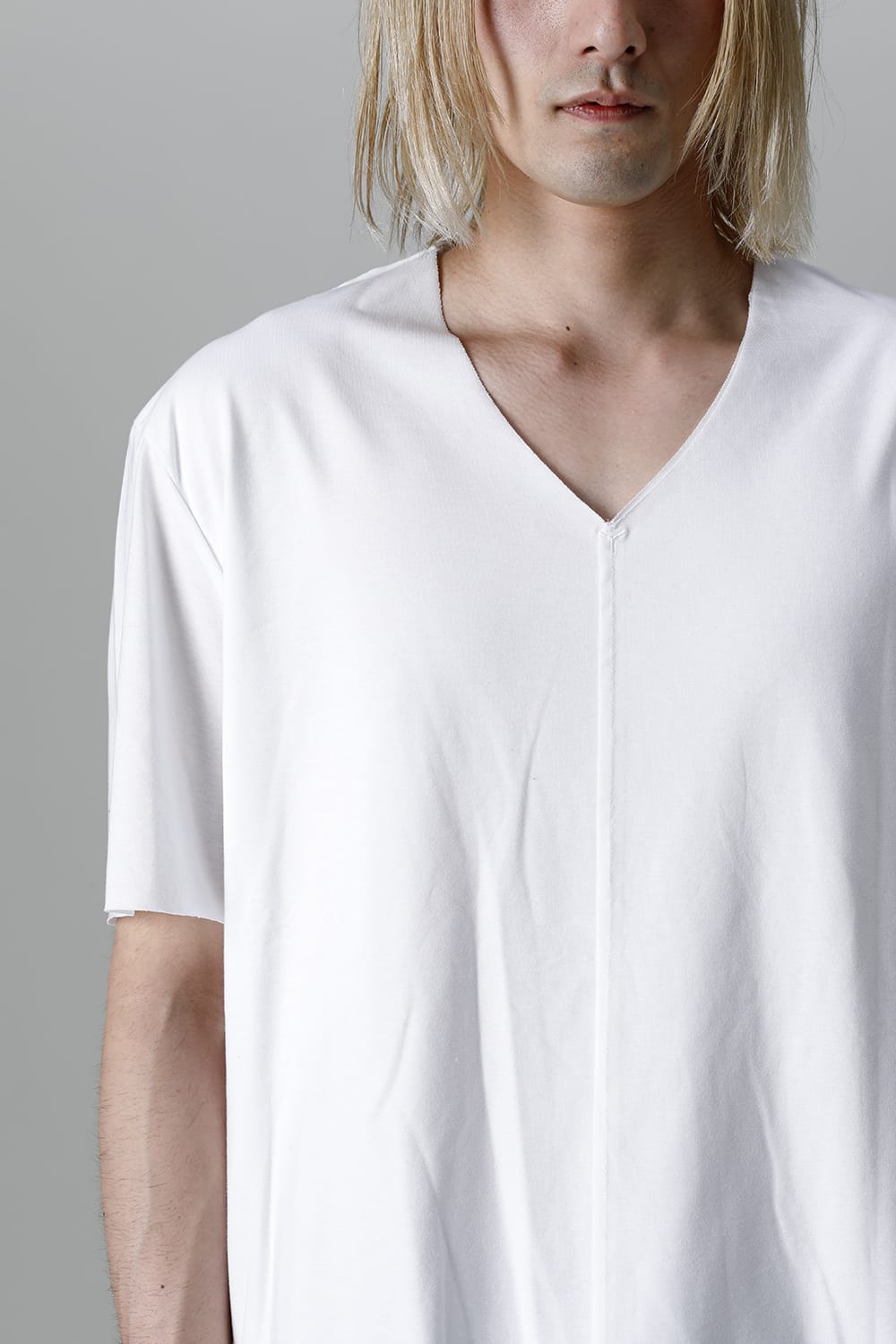 Layered Cutsew 6th(V-Neck Oversize) White