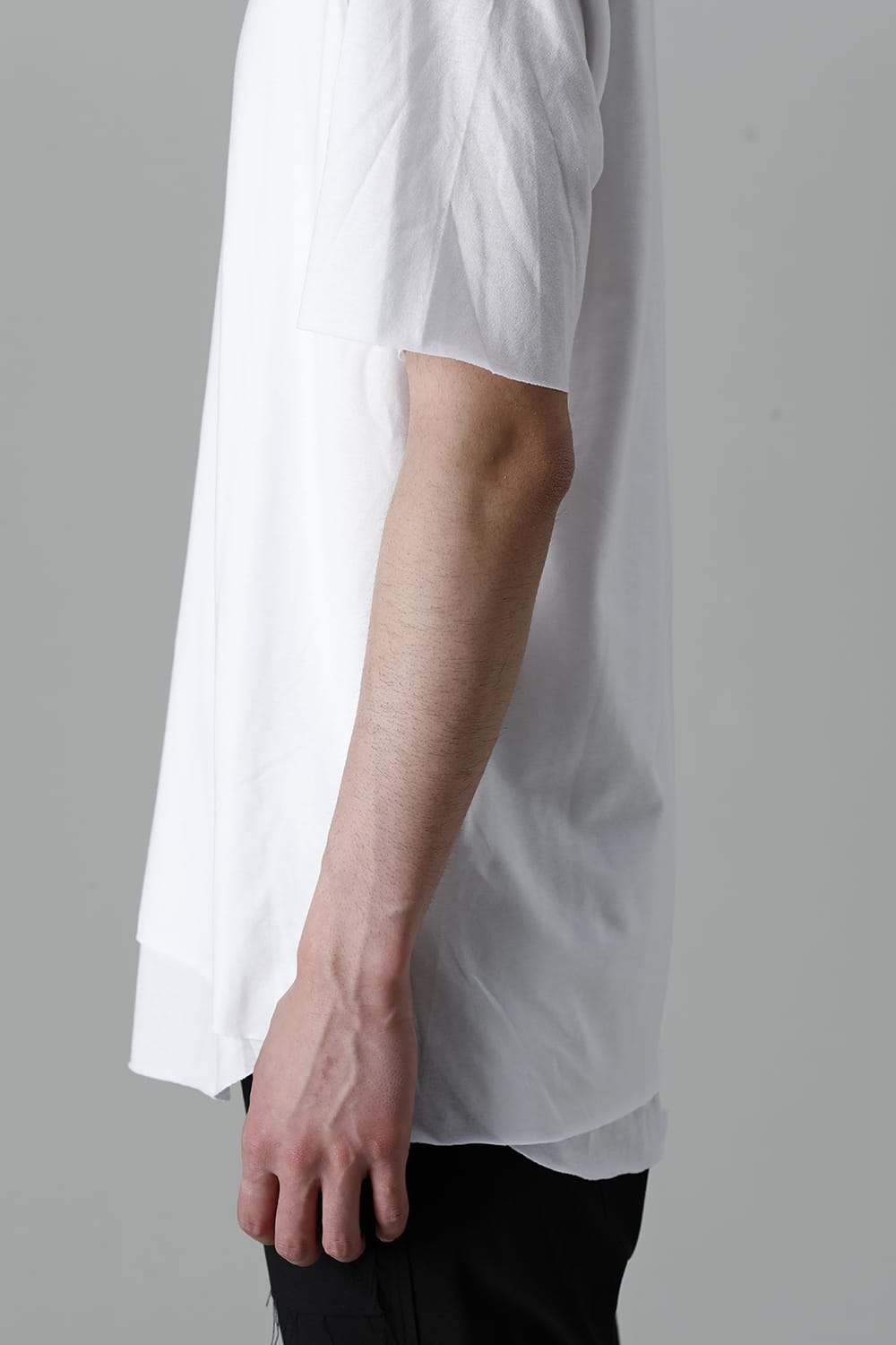 Layered Cutsew 6th(V-Neck Oversize) White