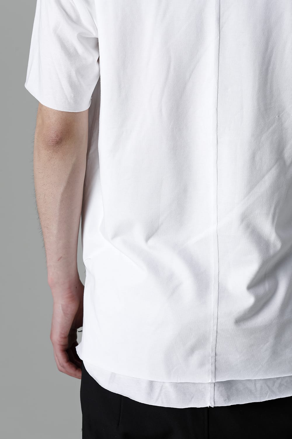 Layered Cutsew 6th(V-Neck Oversize) White