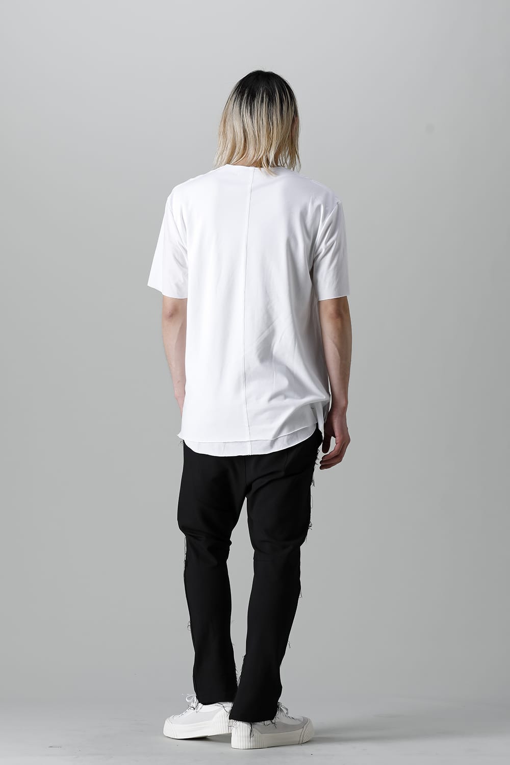 Layered Cutsew 6th(V-Neck Oversize) White
