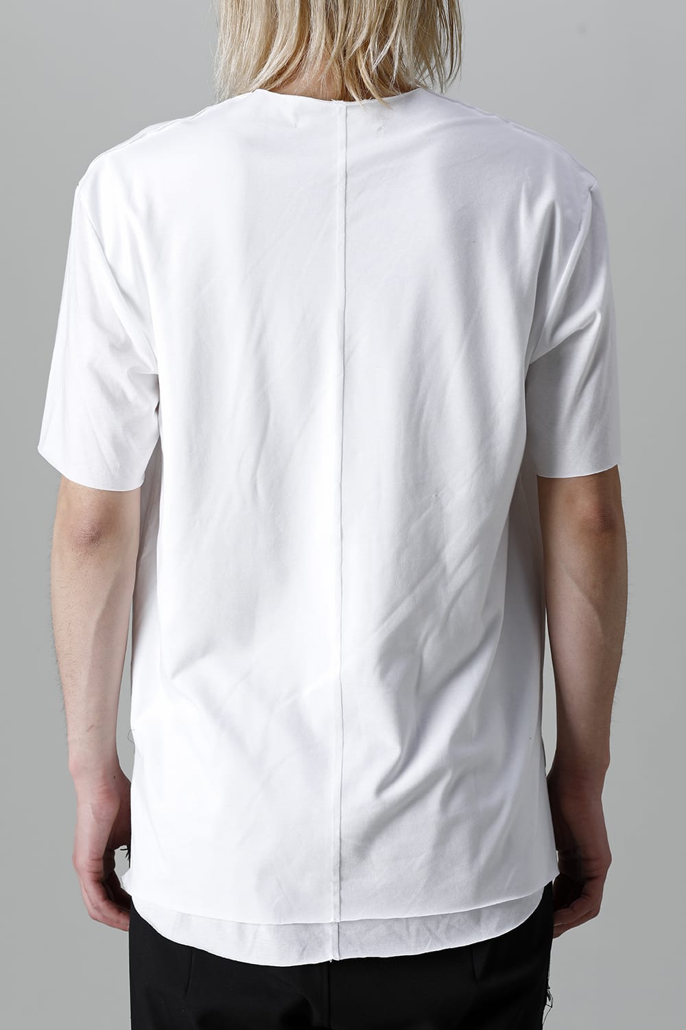 Layered Cutsew 6th(V-Neck Oversize) White