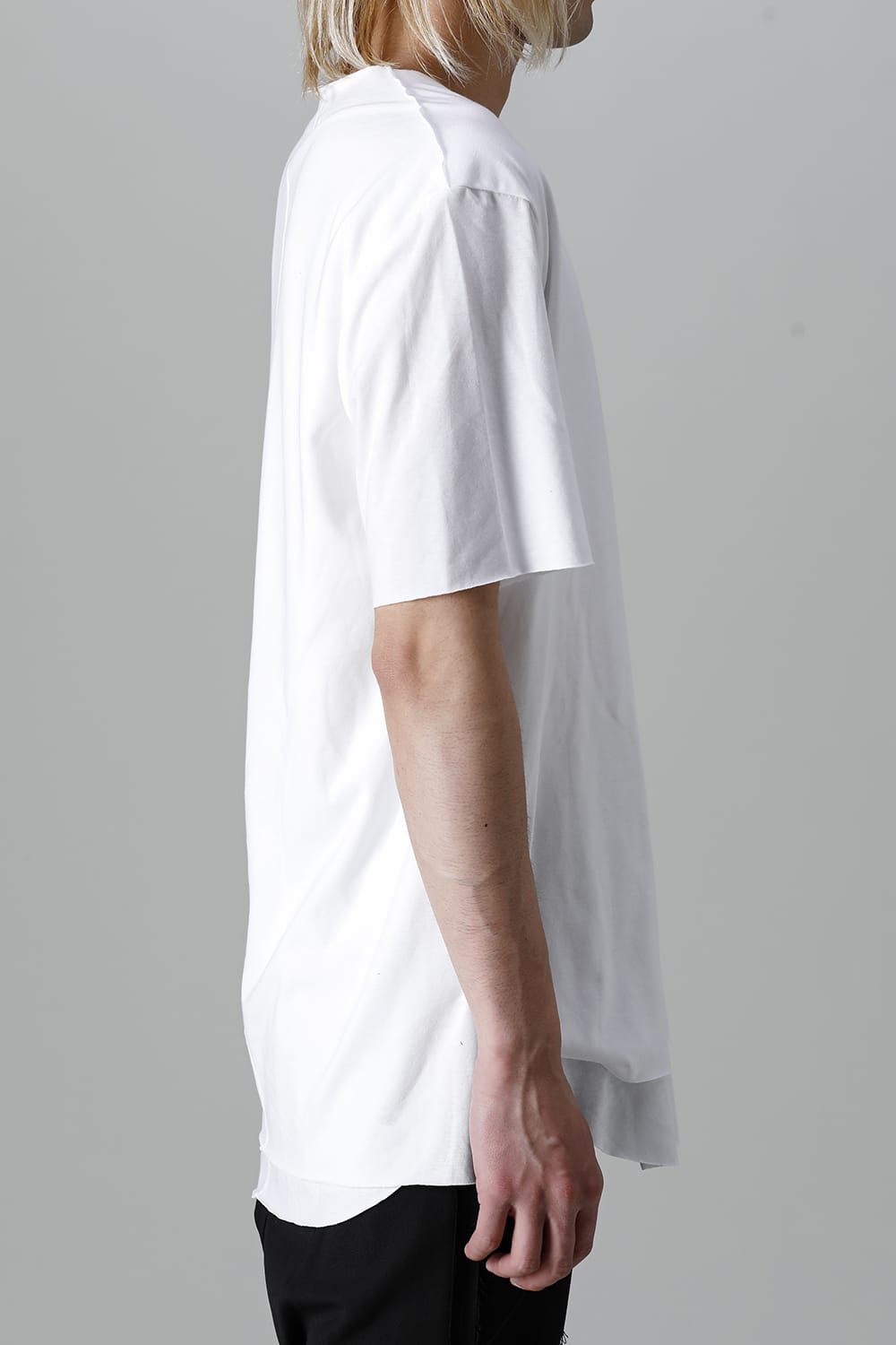 Layered Cutsew 6th(V-Neck Oversize) White