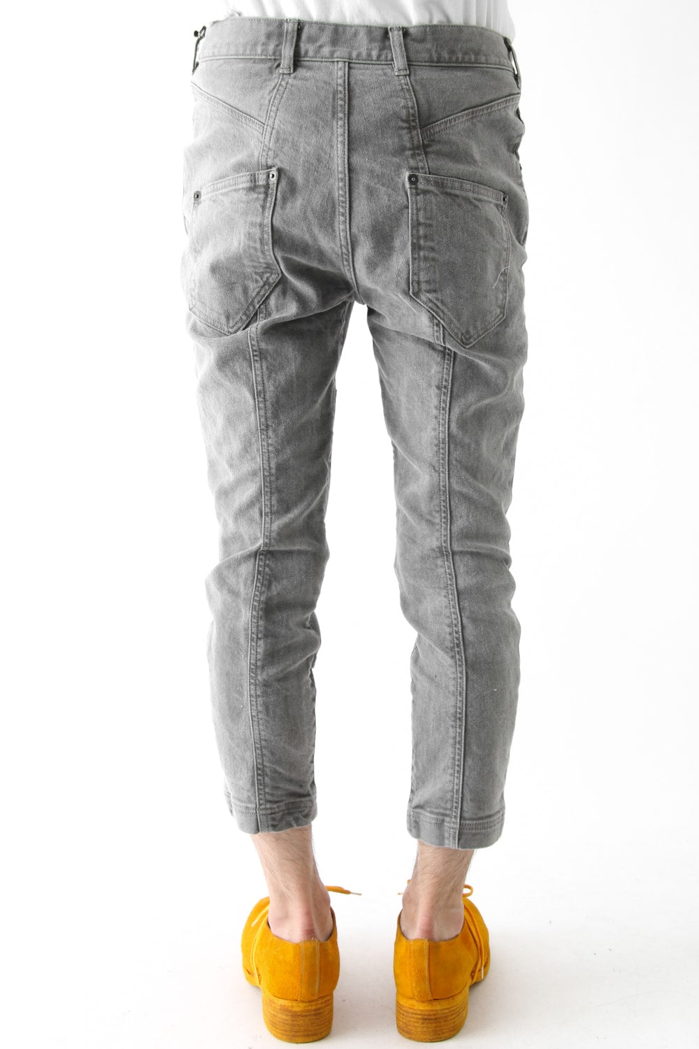 Stretch Twill Skinny Cropped Pants