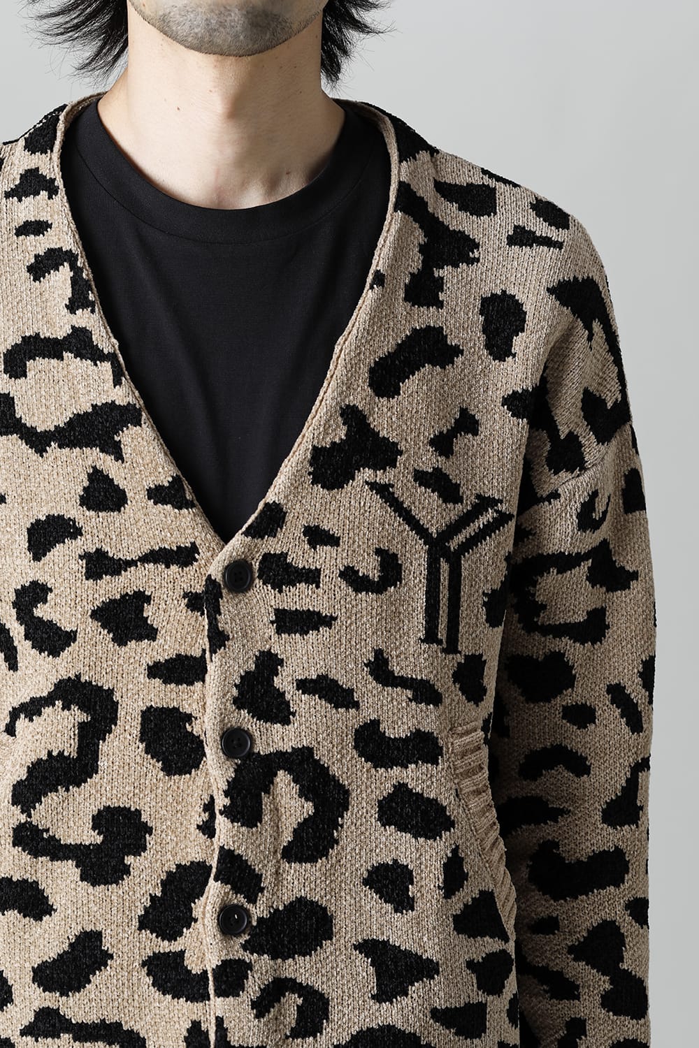 Y Logo Cardigan Leo