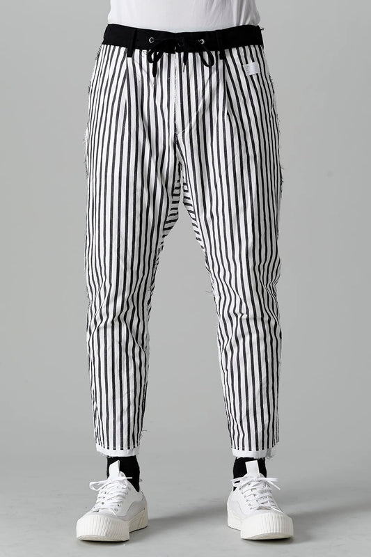 Striped Ankle Pants