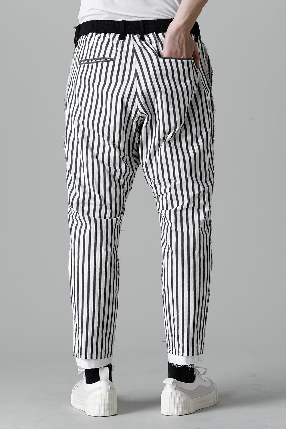 Striped Ankle Pants