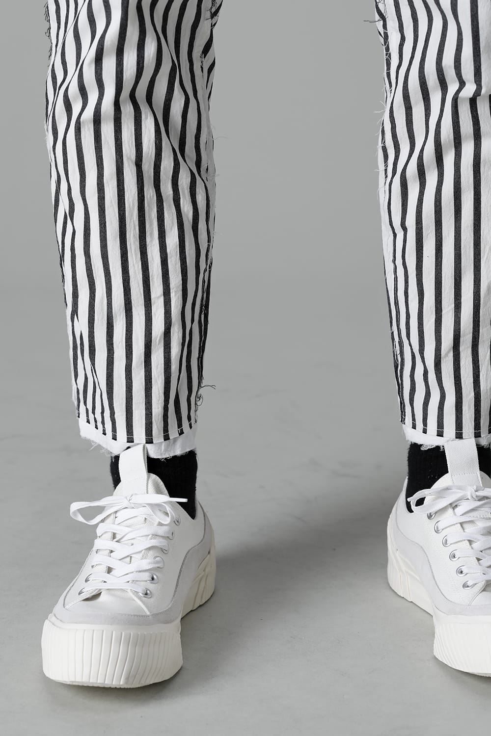 Striped Ankle Pants