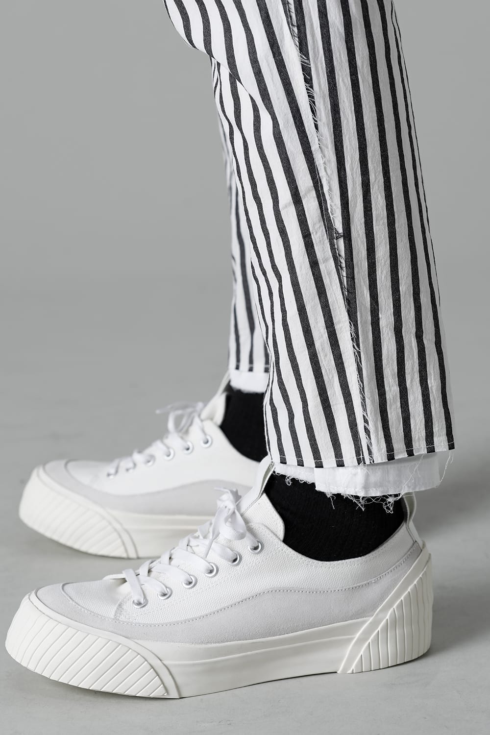 Striped Ankle Pants