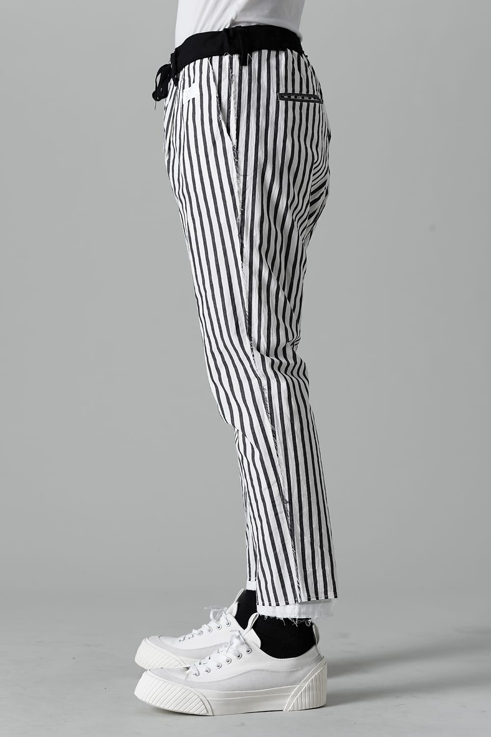 Striped Ankle Pants